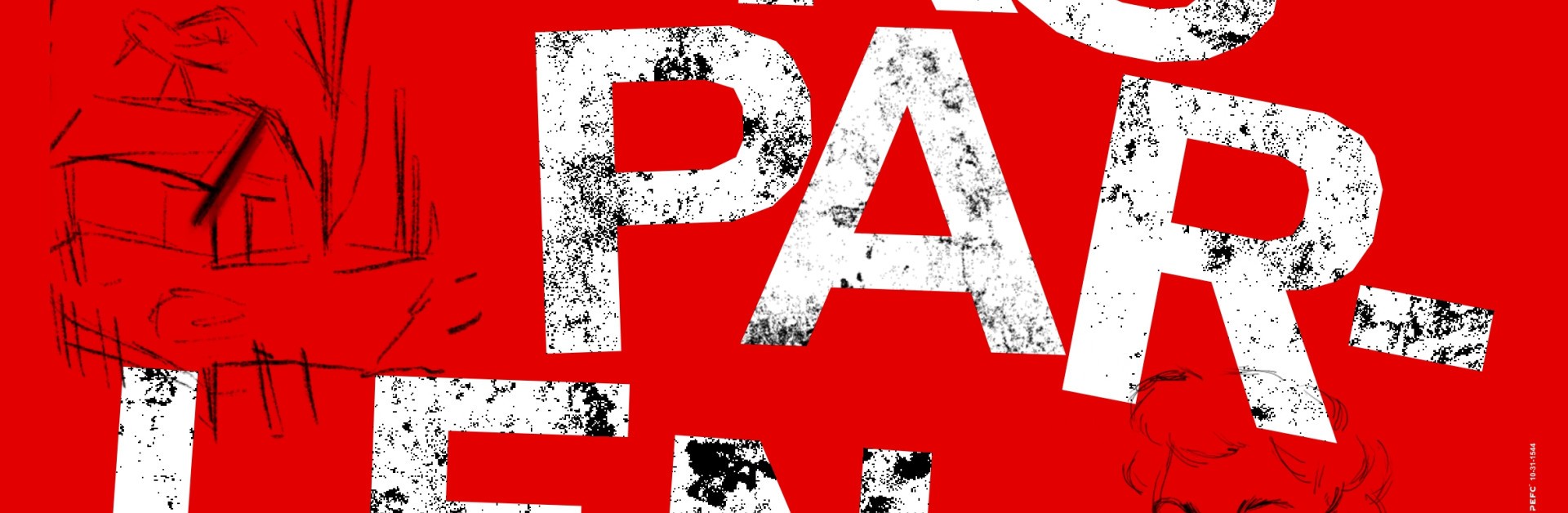 Affiche de l'exposition présentant quelques graffitis retrouvés dans les cellules de prisonniers de Fresnes pendant la Seconde Guerre mondiale