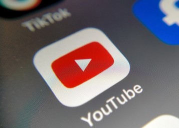 Icône Youtube sur un écran de téléphone