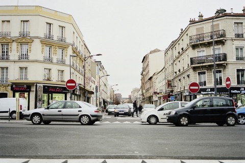 Paysage de banlieue